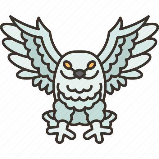 Owl, bird, feather, predator, nature icon - Download on Iconfinder