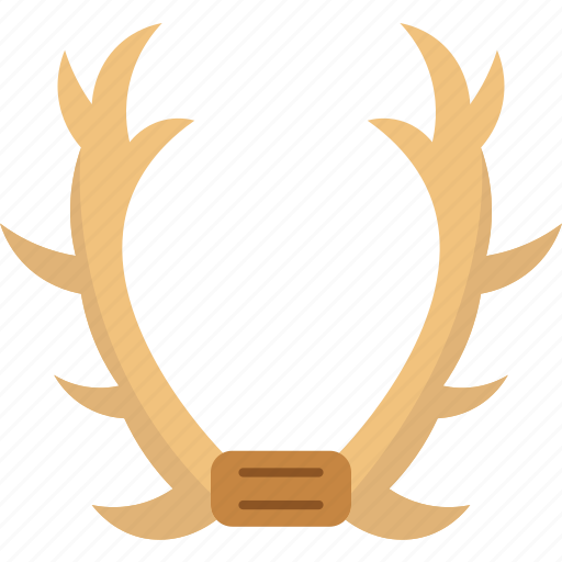 Antler, stag, deer, horn, decor icon - Download on Iconfinder