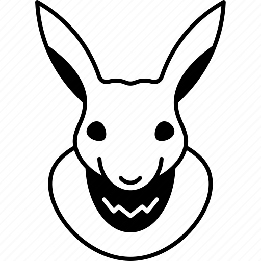 Rabbit, head, bunny, animal, wildlife icon - Download on Iconfinder