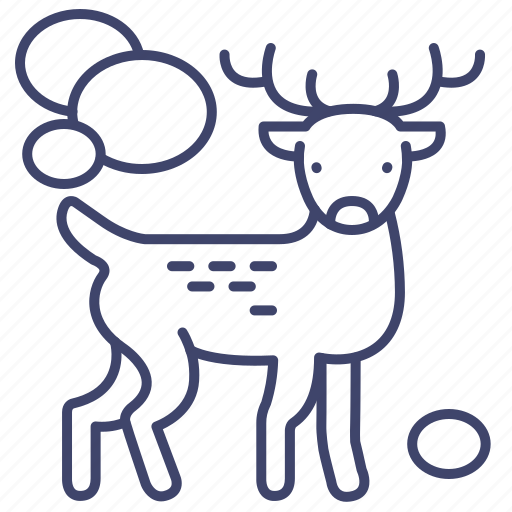 Animal, buck, deer, elk icon - Download on Iconfinder