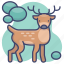 animal, buck, deer, elk 