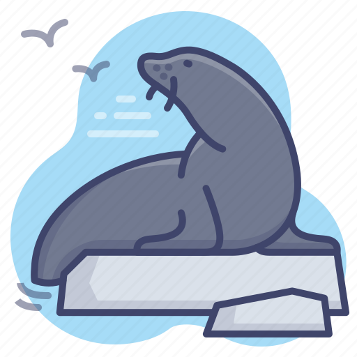 Seal, sea, animal, wild icon - Download on Iconfinder