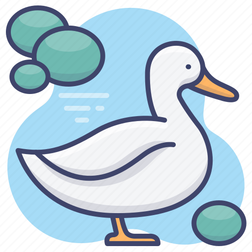 Animal, duck, goose, poultry icon - Download on Iconfinder