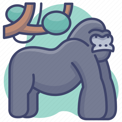 Animal, ape, gorilla, zoo icon - Download on Iconfinder