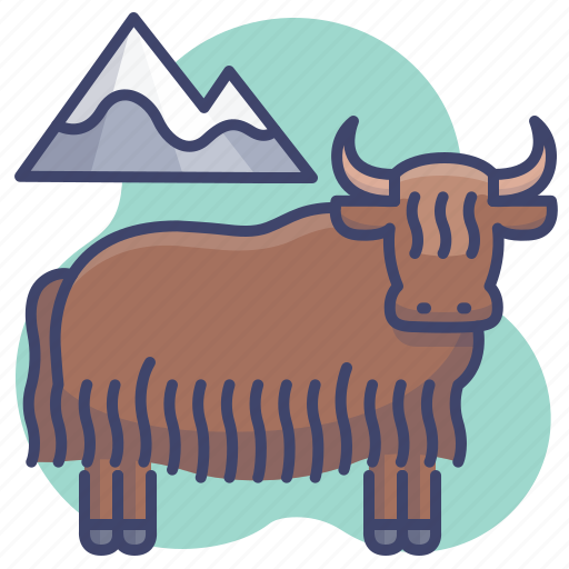 Animal, bison, buffalo, yak icon - Download on Iconfinder