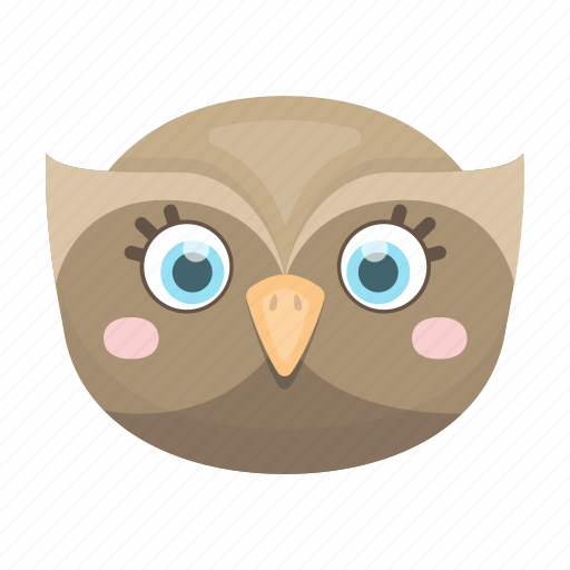 Animal, bird, cute, muzzle, owl, toy icon - Download on Iconfinder
