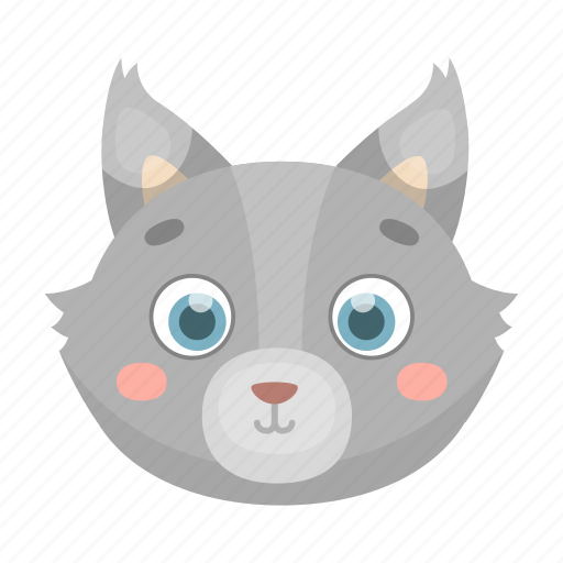 Animal, cute, muzzle, toy, wild, wolf icon - Download on Iconfinder