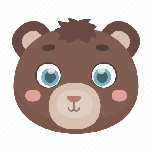 Animal, bear, cute, muzzle, toy, wild icon - Download on Iconfinder