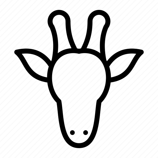 Animal, giraffe, africa, wild, zoo icon - Download on Iconfinder