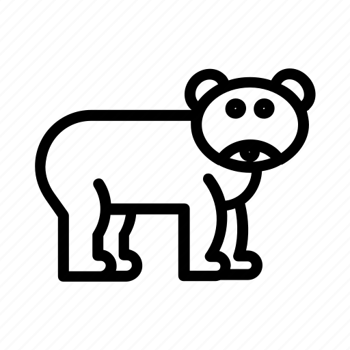 Bear, animal, teddy, mammal, wildlife icon - Download on Iconfinder