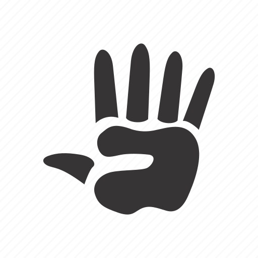 Hand, human, trace icon - Download on Iconfinder