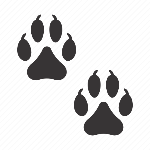 Foots, paws, traces, wolf icon - Download on Iconfinder