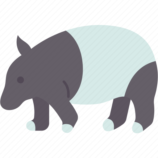 Tapir, herbivore, animal, wildlife, zoo icon - Download on Iconfinder