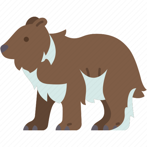 Bear, grizzly, wildlife, mammal, animal icon - Download on Iconfinder