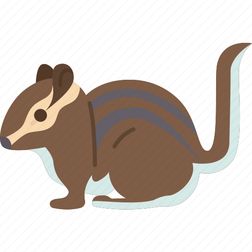 Chipmunk, squirrel, rodent, cute, animal icon - Download on Iconfinder