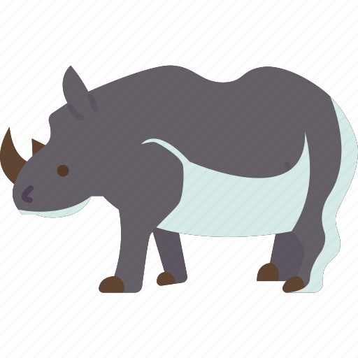 Rhinoceros, wildlife, safari, herbivore, africa icon - Download on Iconfinder