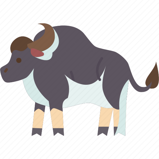 Seladang, bison, bull, wildlife, mammal icon - Download on Iconfinder