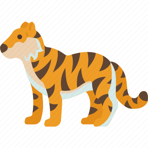 Tiger, panther, carnivore, predator, jungle icon - Download on Iconfinder
