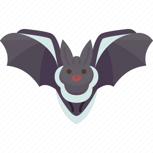 Bat, nocturnal, cave, mammal, echolocation icon - Download on Iconfinder