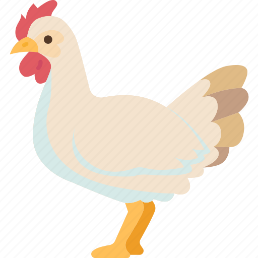 Chicken, hen, rooster, farm, animal icon - Download on Iconfinder