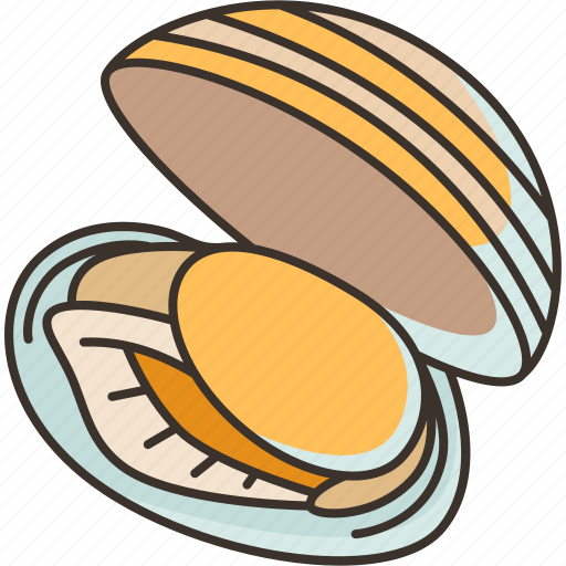 Shellfish, mussel, clam, mollusk, seafood icon - Download on Iconfinder