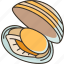 shellfish, mussel, clam, mollusk, seafood 