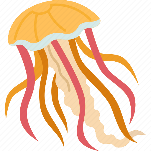 Jellyfish, underwater, marine, fauna, aquatic icon - Download on Iconfinder