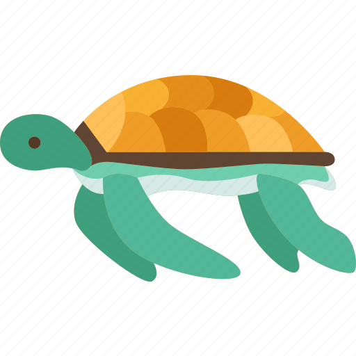 Turtle, tortoise, aquatic, sea, animal icon - Download on Iconfinder