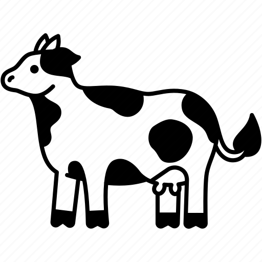 Cow, cattle, milk, livestock, domestic icon - Download on Iconfinder