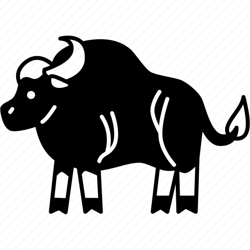 Seladang, bison, bull, wildlife, mammal icon - Download on Iconfinder