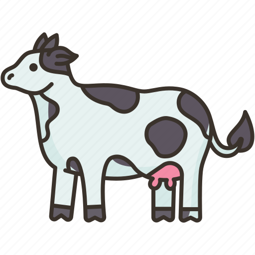 Cow, cattle, milk, livestock, domestic icon - Download on Iconfinder