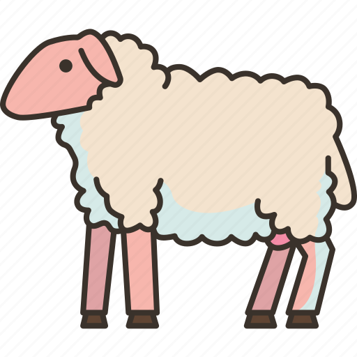 Sheep, lamb, pasture, wool, mammal icon - Download on Iconfinder