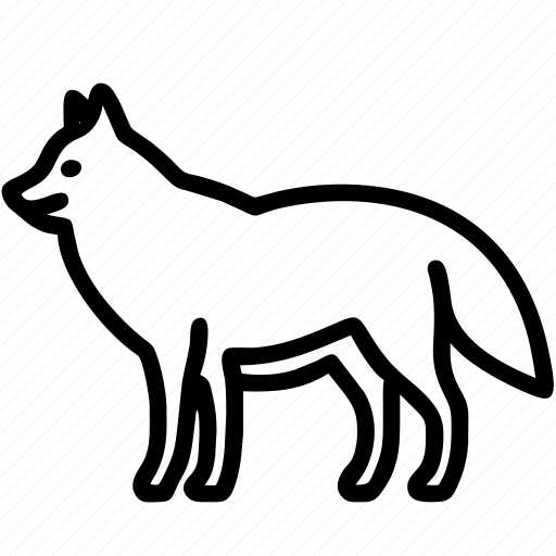 Wolf, animal, wild, predator, nature icon - Download on Iconfinder