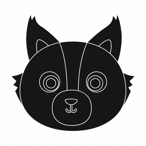 Animal, muzzle, predator, wild, wolf, zoo icon - Download on Iconfinder