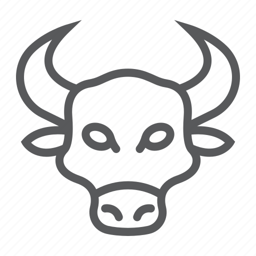 Cattle Icon, Cow Head Front View, Cattle Farm Logo Element Royalty Free  SVG, Cliparts, Vectors, and Stock Illustration. Image 93448832.
