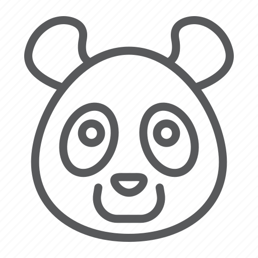 Animal, bear, head, logo, panda, wild, zoo icon - Download on Iconfinder