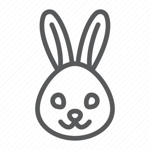 Animal, bunny, head, logo, rabbit, wild, zoo icon - Download on Iconfinder