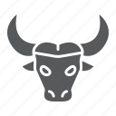 animal, bison, buffalo, head, logo, wild, zoo