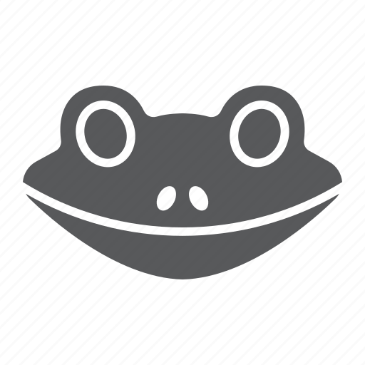 Amphibian, animal, frog, head, logo, wild, zoo icon - Download on Iconfinder