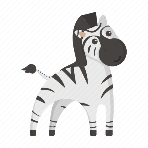 African, animal, cute, toy, zebra icon - Download on Iconfinder