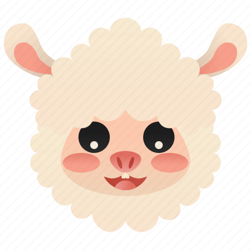 Alpaca, livestock, llama, mammal, wool icon - Download on Iconfinder