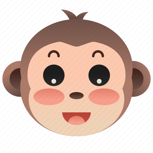 Animal, mammal, monkey, primate, wildlife icon - Download on Iconfinder