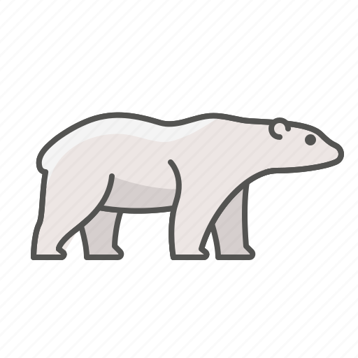 Animal, bear, polar, wild icon - Download on Iconfinder