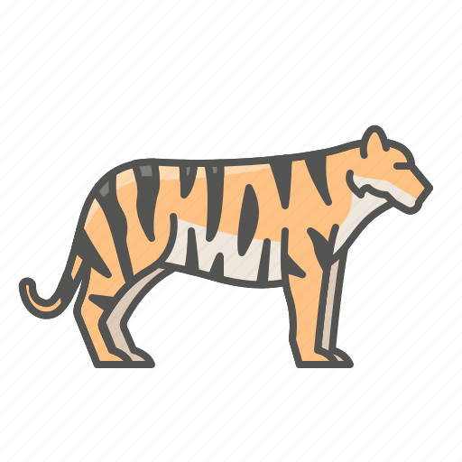 Animal, tiger, wild icon - Download on Iconfinder