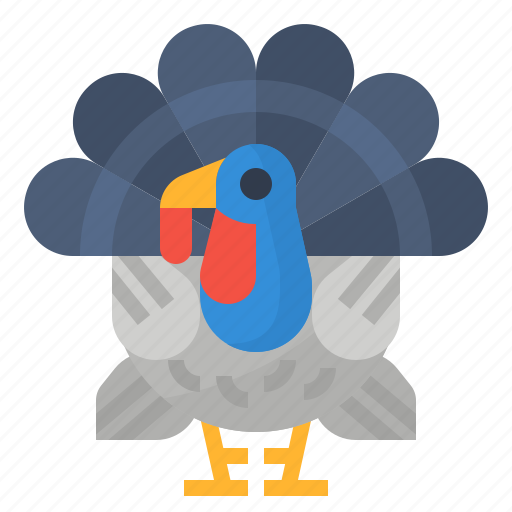 Animals, bird, turkey, wild icon - Download on Iconfinder