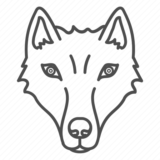 Animal, animals, dog, face, forest, wolf, zoo icon - Download on Iconfinder