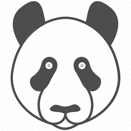 Animal, bamboo, bear, face, panda icon - Download on Iconfinder