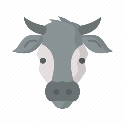 Cow, animal, farm, zoo, farming icon - Download on Iconfinder