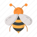 bee, insect, honey, animal, garden