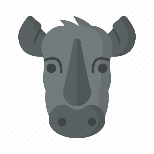 Rhino, animal, zoo, wild, forest icon - Download on Iconfinder